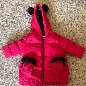 Catimini Hooded Baby Jacket with Ears